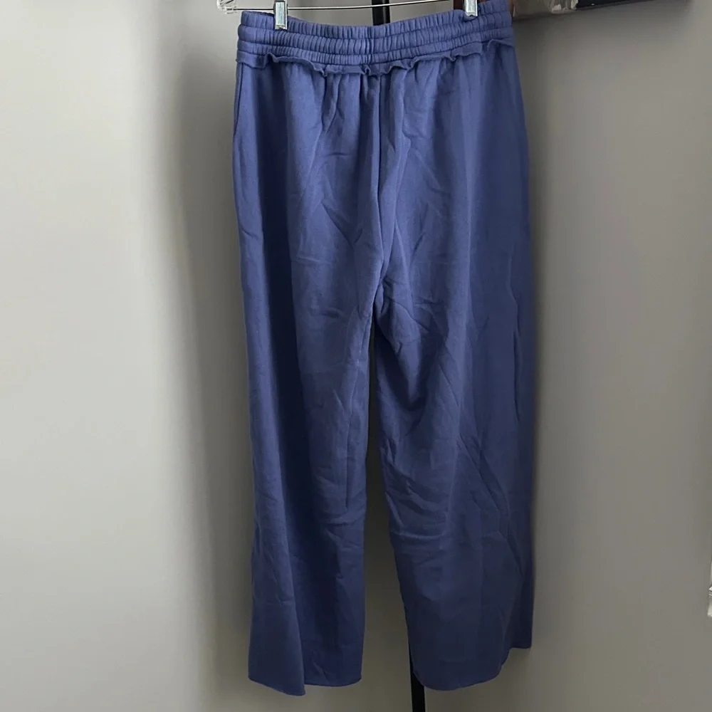 Zenana Purple-ish/Blue-ish Wide Leg Pants - Picture 6 of 7